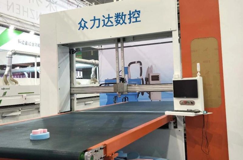 CNC Polyurethane Foam Contour Shape Cutting Machine
