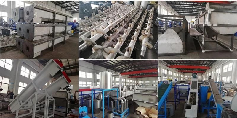 500kg Waste Pet LDPE Bottle Plastic Recycling Machine