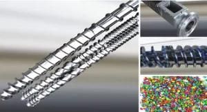 Screw and Barrel for Recycle Pelletizing Machines