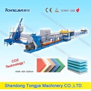 CO2 and Froen XPS Foamed Foaming Board Production Line/Extruder Extrusion