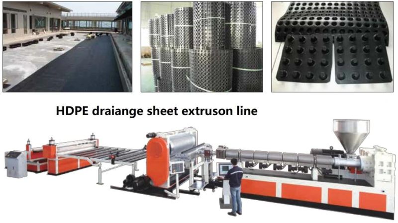 HDPE Drain Sheet Extrusion Equipment