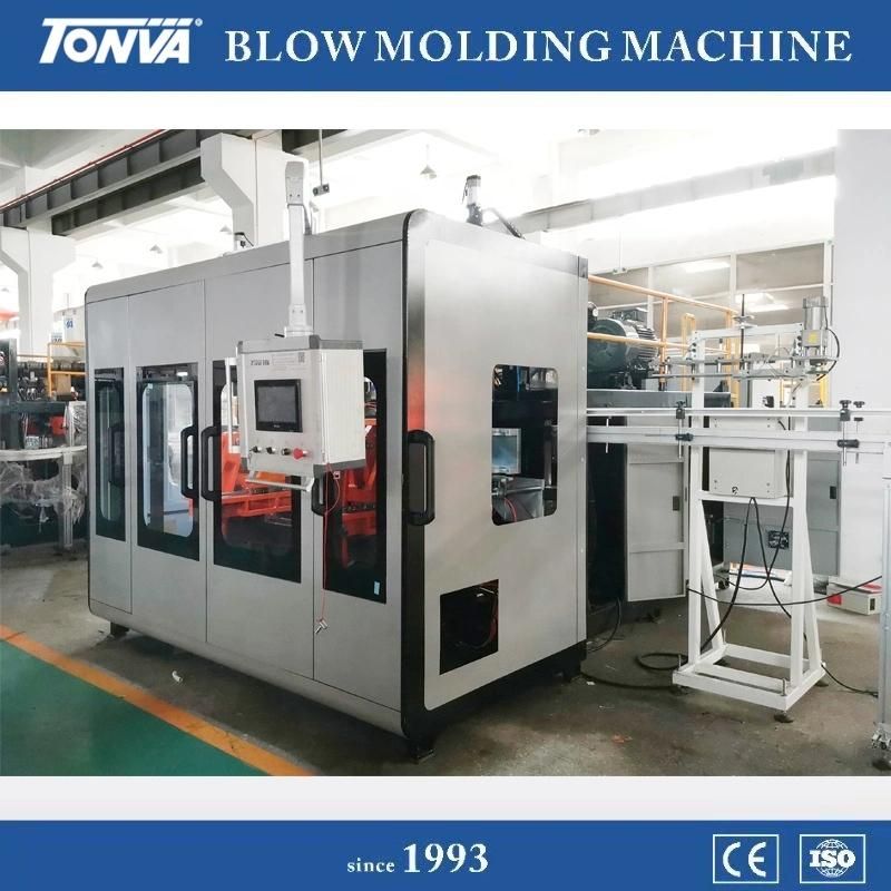 Tonva Plastic Harpic Bottle Oblique Neck Blow Molding Machine Price