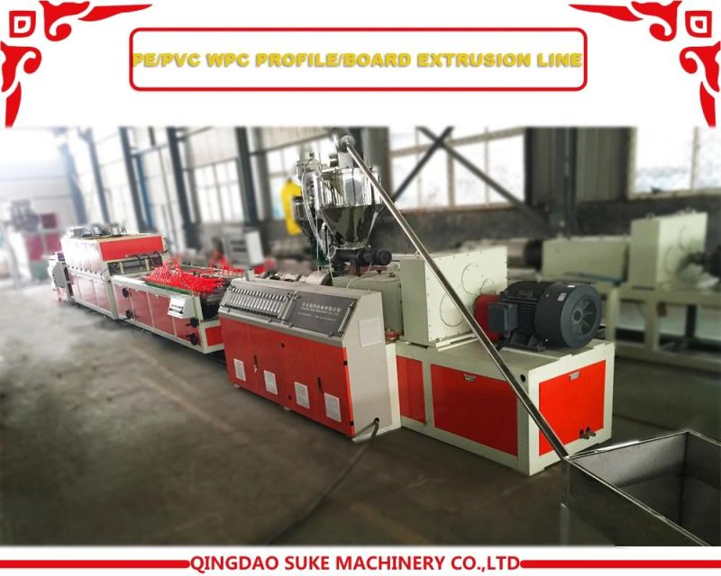 WPC Profile Extrusion Line Plastic Machine -Suke Machine (SJSZ80/156)