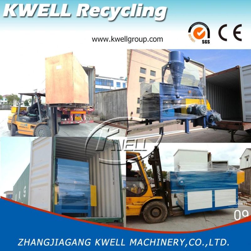Single Shaft Shredding System, Plastic Recycling Shredder for PE/PP/ABS/PA/PVC