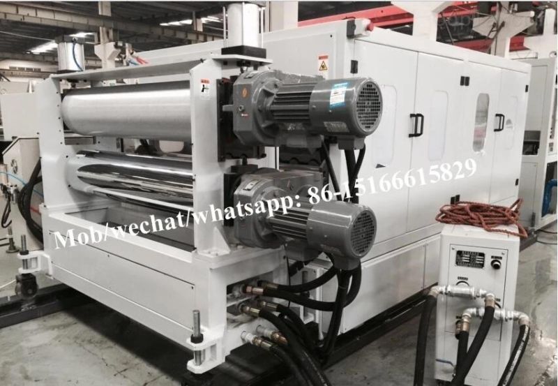 Popular PVC Glazed Tile Making Machine/ PMMA ASA PVC Plastic Roof Tile Machine