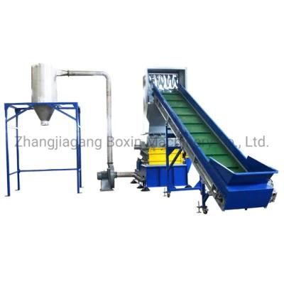 Waste Pet Bottles PP PE PVC Profile Sheel Plastic Crusher Machine