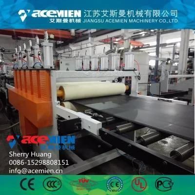 3 Layers PE PP Plastic Building Template Hollow Sheet Extruder Machine