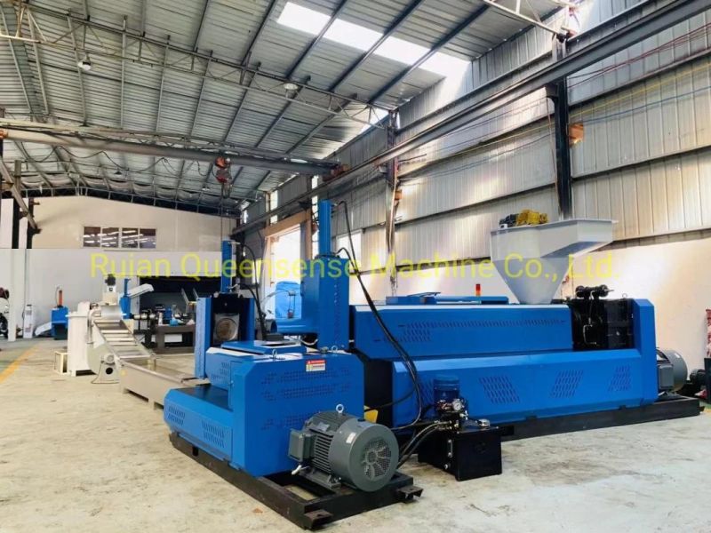 PE/PP/ABS/PC/PS Single Screw Waste Plastic Recyling Machine