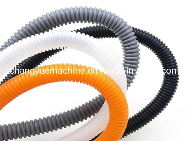 Latest Technology PVC Single Wall Corrugated Pipe Production Line