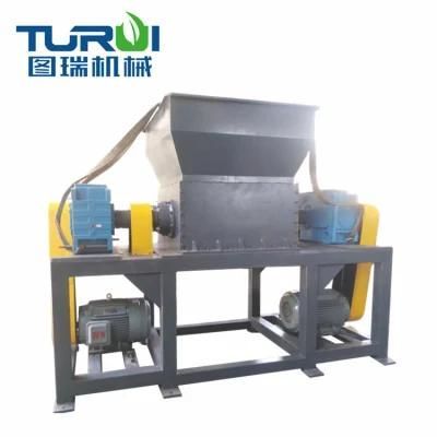 Turui Wood Metal Plastic Double Shaft Shredder for Waste Tire