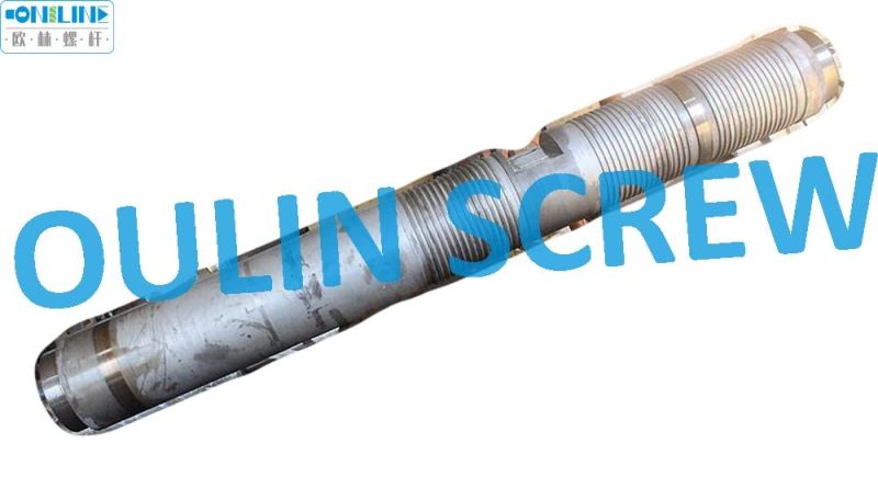 130-21 Twin Parallel Screw Barrel for PVC Extrusion