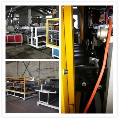 Efficient PVC/ASA, PVC/PMMA Glazed Roof Tile Extrusion Line