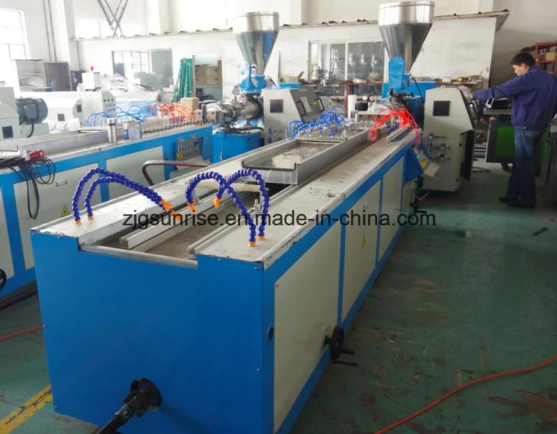 PVC Window Profile Ceiling Skirting Board Panel Extrusion Line