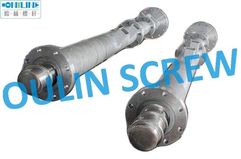 140mm Two Exhaust Venting Screw and Barrel for Granulation