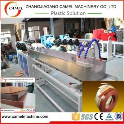 PVC Edge Banding Making Machine with Single Screw Plastic Extruder