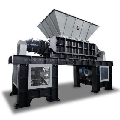 Two Shaft Shredder for Waste Clothes Waste Textile