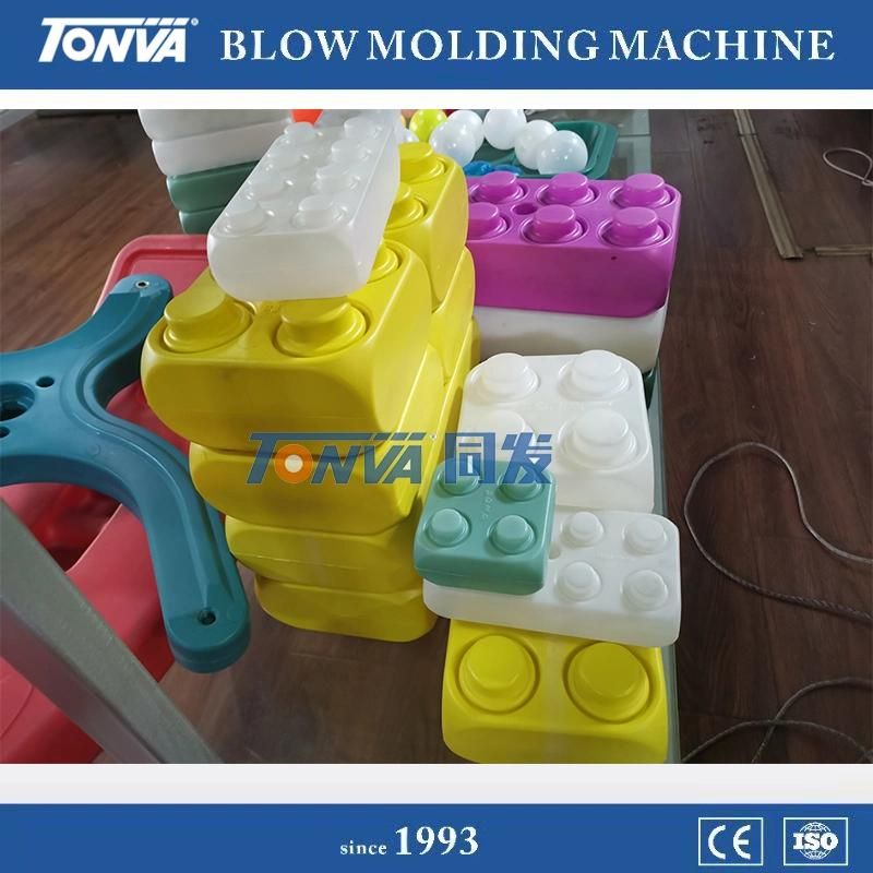 Extrusion Blow Molding Machine and Molds for Plastic Toy Lego Toy Bricks Toy Building Blocks Making