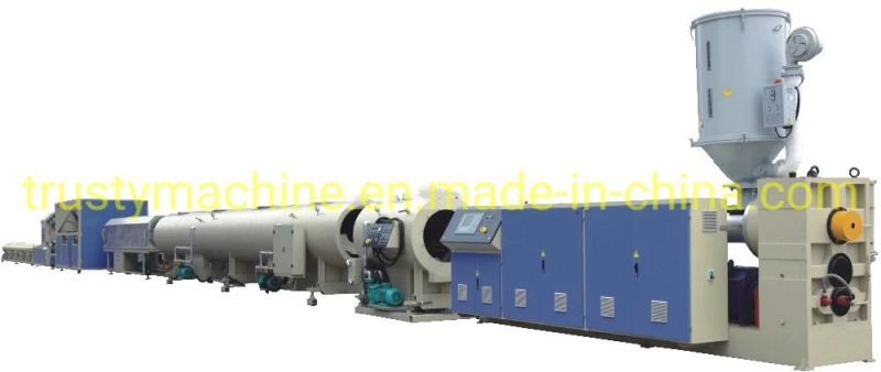 Different Size Plastic Pipe Making Machine/PE Pipe Extruder Trusty Plastic Machine