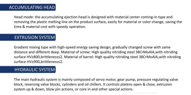 HDPE PP Bottles Extrusion Automatic Blow Molding Machine Hot Sale