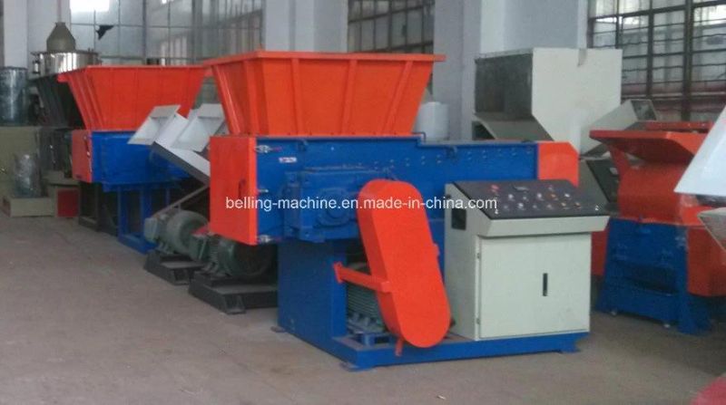 Two Shaft Shredder for Recycling Used Rubber/Car/PCB Board/Plastic Bottle