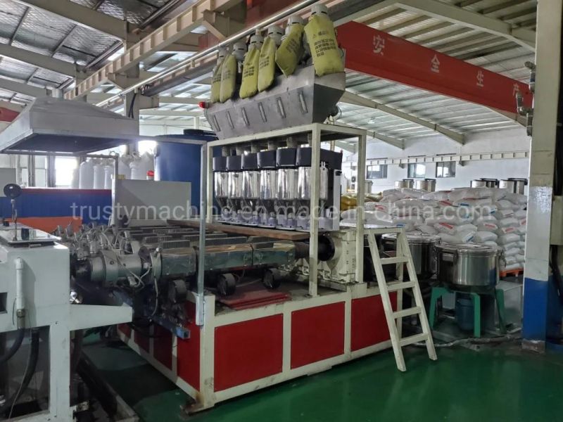 HDPE Carbon Reinforced Spiral Corrugated Multiduct Corrugated Tube/Pipe Extrusion Production Machine