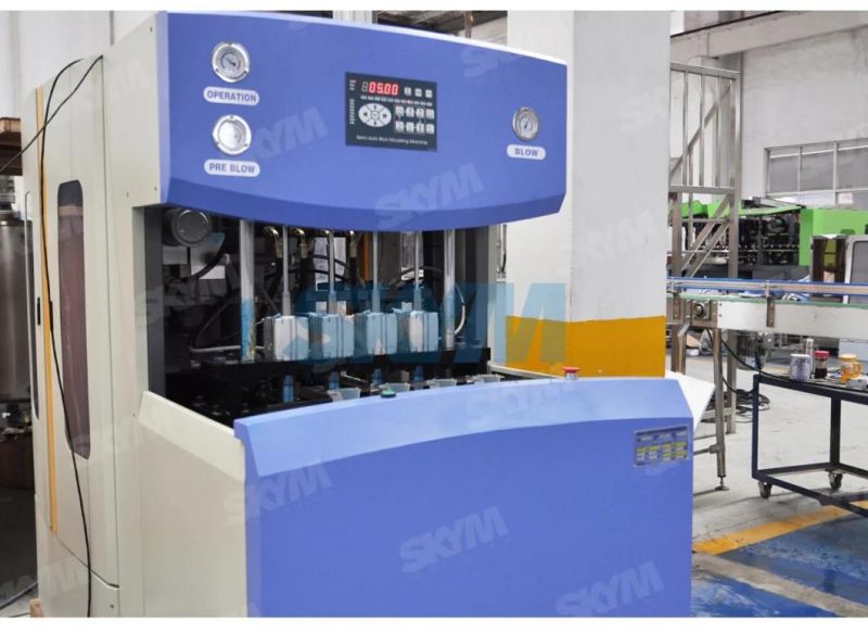 Semi-Automatic Bottle Blow Molding Machine for Carbonated Soft Drink Juice Beverage Water Bottle