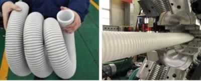 Plastic HDPE Water Drainage Pipe Machine/ PE/ PE WPC Plastic Profile for Outer Door ...