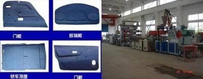 WPC (PVC+Wood) One-Step Sheet Extrusion Production Line