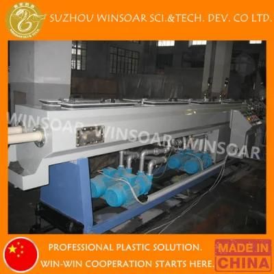 40mm 63mm Plastic PVC Water Supply Dual Pipe Tube Extrusion Production Line