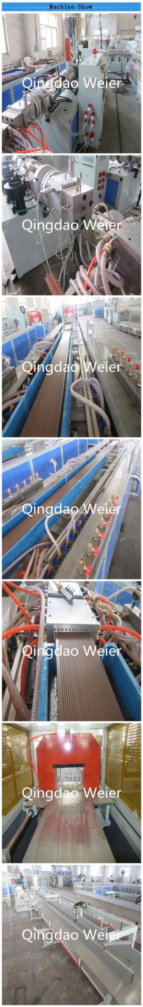 WPC Profile Machine Decking Board Making Machine