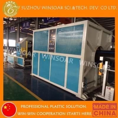 2019 Single Screw Extruder PE HDPE PPR Pipe Extrusion Production Line