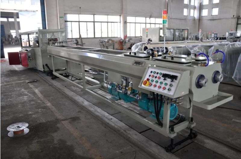 PVC Double Pipe Production Line/Twin Pipe Extrusion/PVC Twin Pipe Machine/PVC Pipe Extruder