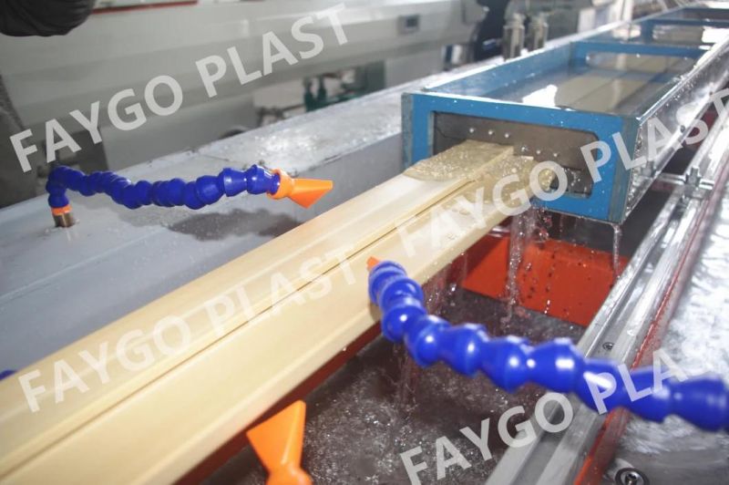 Plastic PVC Window Door Frame Profile Extruder Extrusion Making Machine