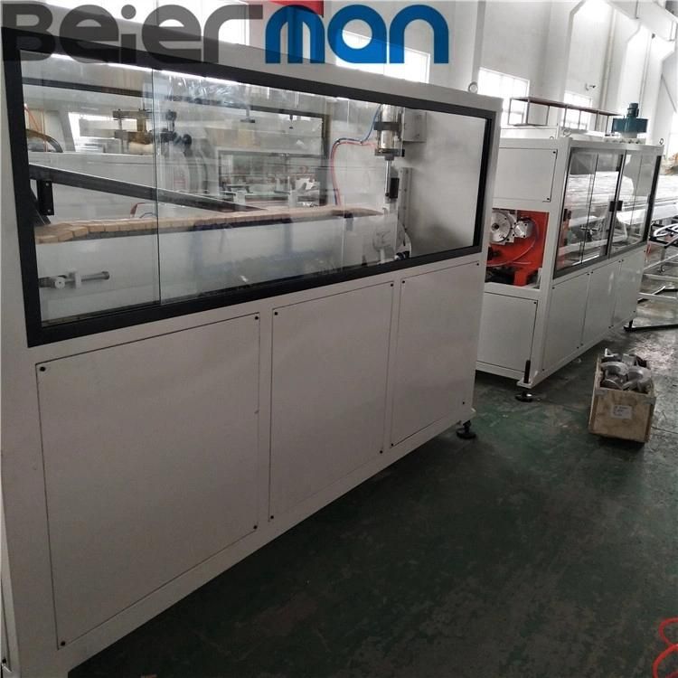 High Productive 75-200mm HDPE PE Pipe Underground Water Supply Tube Single Screw Co-Extrusion Production Line with Laser Printer