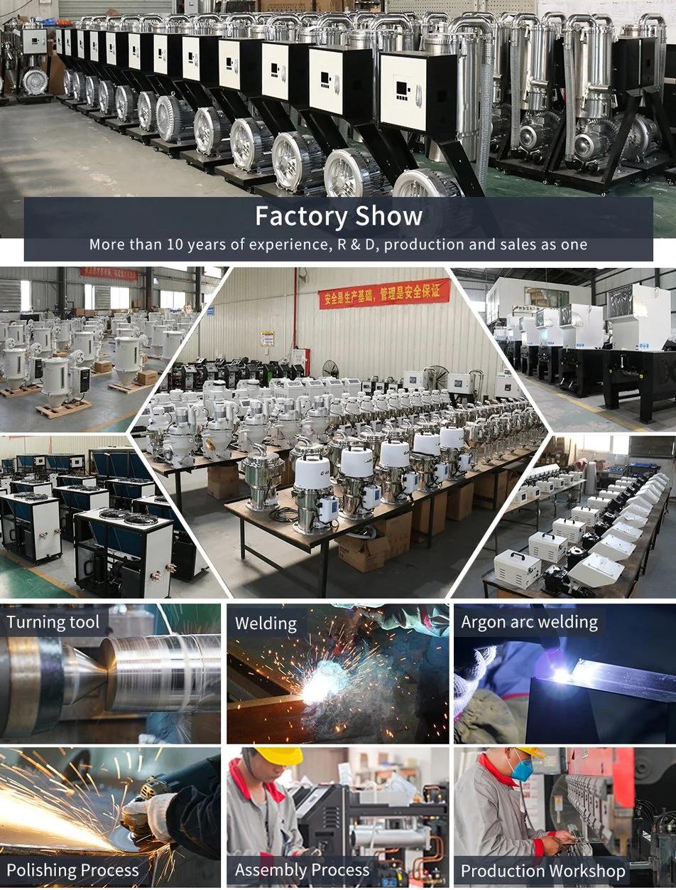 300kg/H Capacity Industrial Granule Auto Vacuum Loader Machine for Plastics