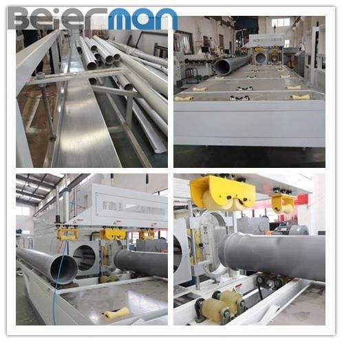 New Design 16-630mm Diameter Sjsz Series Twin Screw Extrusion PVC Water Pipe Production Line ABB/Delta Inverter Siemens Motor Engineer Service Avaliable