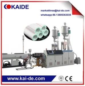 Three Layer PPR Pipe Making Machine/PPR Glassfiber Pipe Production Line High Speed 28m/Min