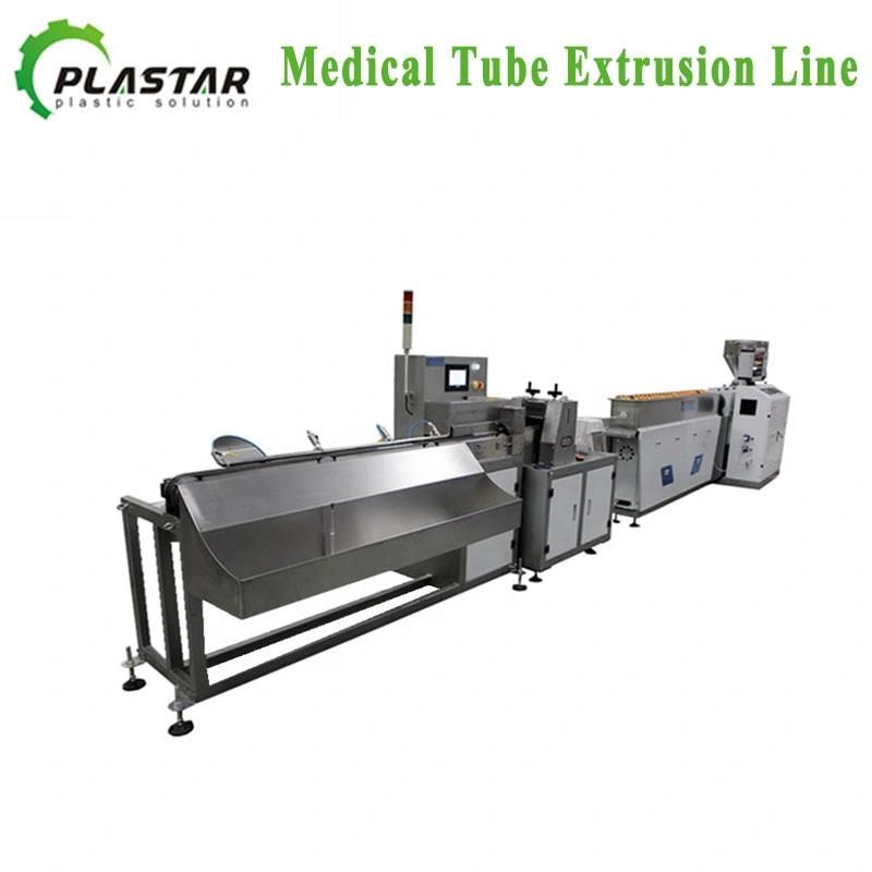 PVC Medical Dental Saliva Ejector Hose Tube Extrusion Making Machine