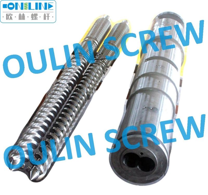 92/188 Twin Conical Screw and Barrel for WPC Door, Spc Floor