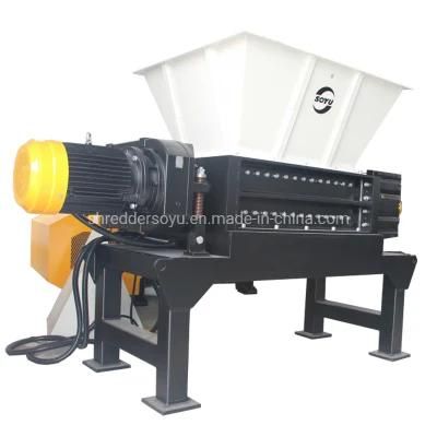 Twin Shaft Replaceable Municipal Waste Recycle Shredder Small Industrial Shredder