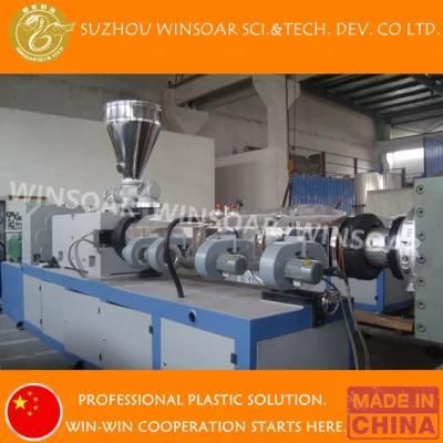 Plastic Extruder Machine Double Screw Extruder PVC Water Pipe Production Line
