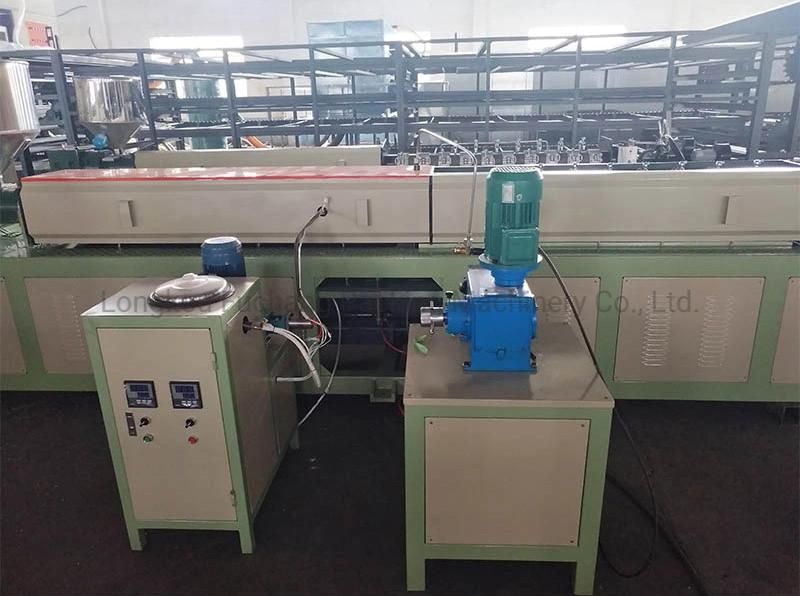 Foam Mesh Machine for Foam Fruit Vegetables Packing Rose PE Plastic Protective Mesh Making Machine