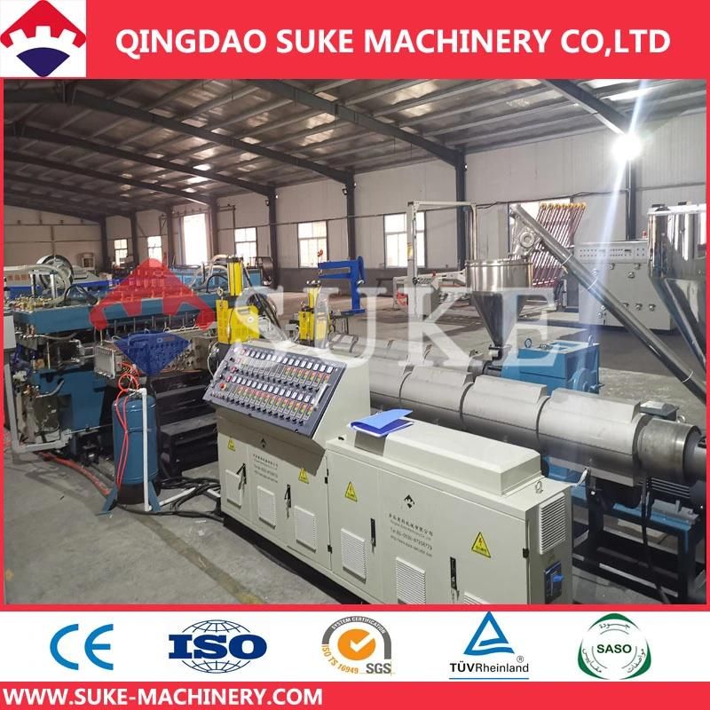 PC/PP Hollow Grid Sheet/Profile Extrusion Machine Production Line