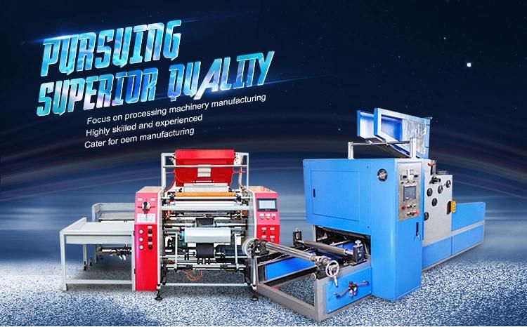 High Performance Semi Automatic Household Foil Catering Foil Winding Machine