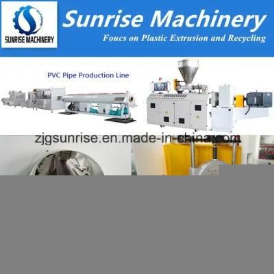 Plastic Pipe Extrusion Production Line for PVC HDPE PPR Pipe