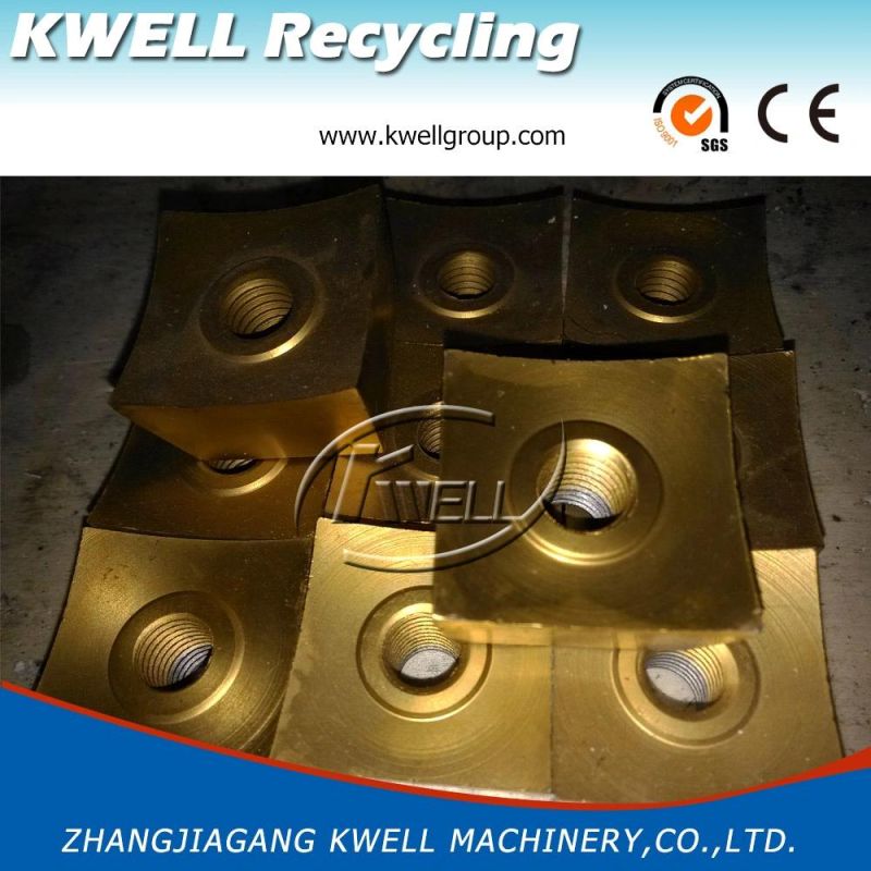 Single Shaft Shredding System, Plastic Recycling Shredder for PE/PP/ABS/PA/PVC