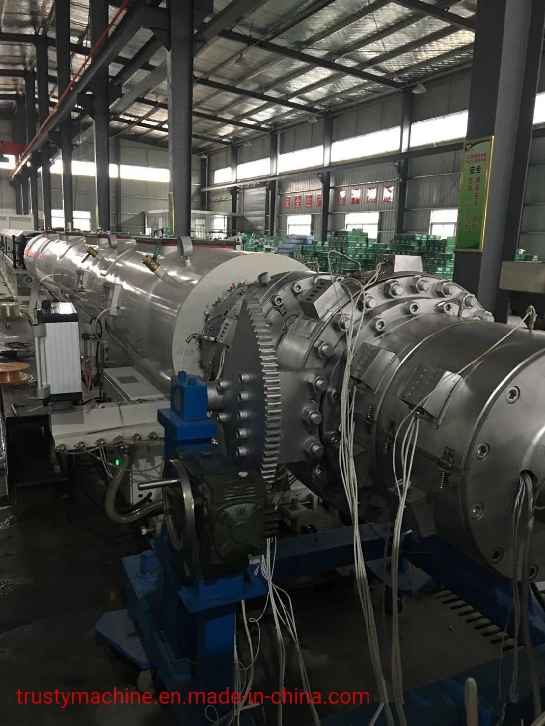 280mm-630mm HDPE/PE Water Supply Gas Supply Pipe Extrusion Machinery