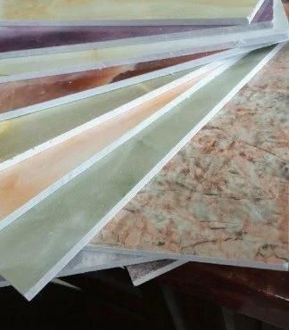 PVC Marble Plastic Marble Sheet PVC Wall Panel Making Machine /PVC Marble Sheet Production ...