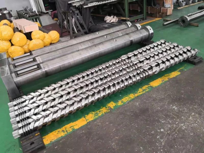 Parallel Twin Screw Barrel PVC Granule Extrusion Screw Barrel