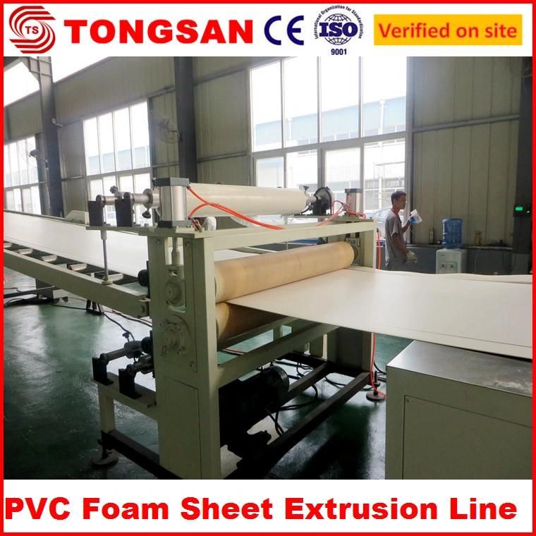 Tongsan High Quality WPC Foam Board Machine/PVC WPC Skinning Foam Board Extrusion Machine /Plastic Machine/Automatic PVC Foam Board Making Machine